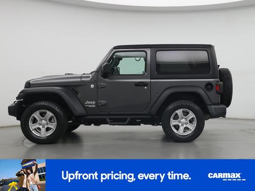 Gray 2021 Jeep Wrangler Sport S