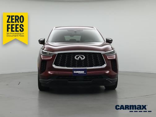 Red 2023 INFINITI QX60 Luxe