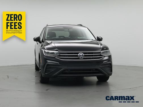 Black 2022 Volkswagen Tiguan S