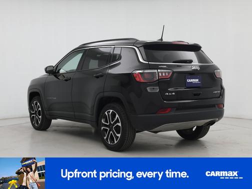 Black 2022 Jeep Compass Limited