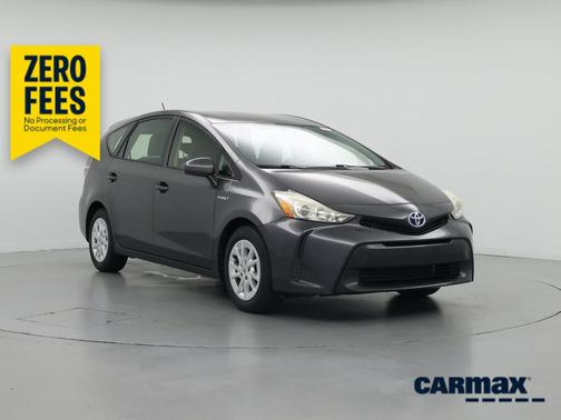 Gray 2015 Toyota Prius v Two