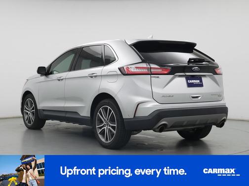 Silver 2019 Ford Edge Titanium