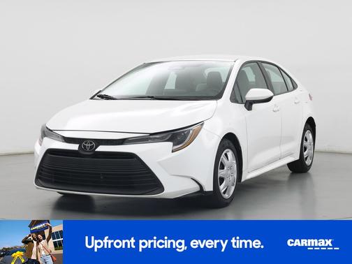 White 2023 Toyota Corolla LE