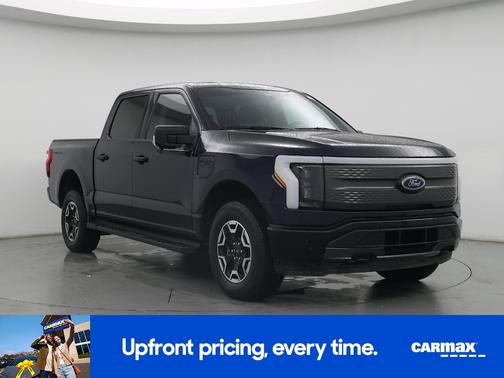 Blue 2023 Ford F-150 Lightning XLT