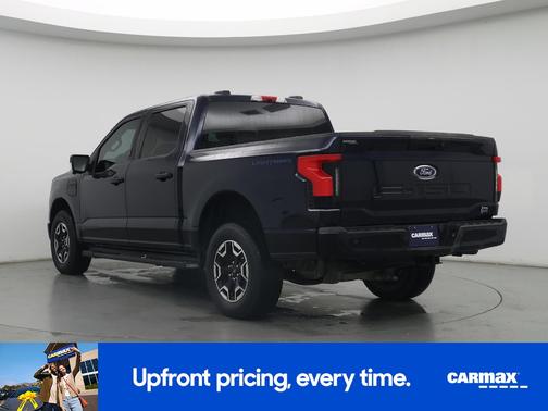 Blue 2023 Ford F-150 Lightning XLT