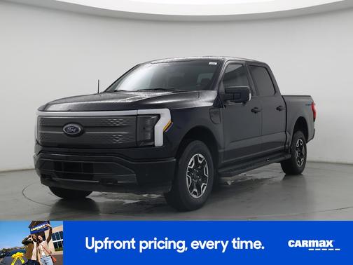 Blue 2023 Ford F-150 Lightning XLT