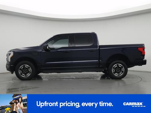Blue 2023 Ford F-150 Lightning XLT