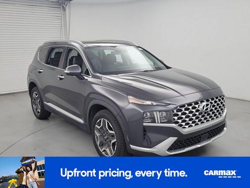 Gray 2021 Hyundai SANTA FE Limited