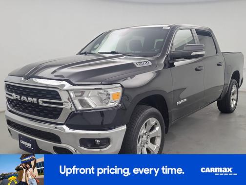 Black 2022 RAM 1500 Bighorn