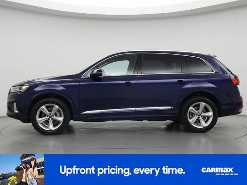 Blue 2022 Audi Q7 Premium Plus