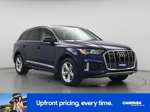 Blue 2022 Audi Q7 Premium Plus