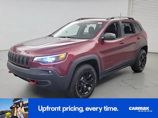Red 2021 Jeep Cherokee Trailhawk