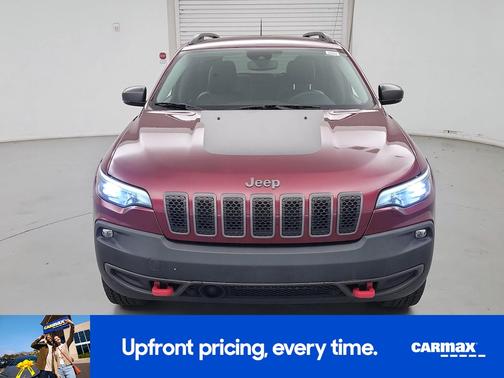 Red 2021 Jeep Cherokee Trailhawk