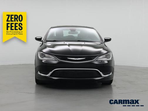 Black 2015 Chrysler 200 Limited