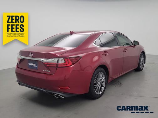 Red 2018 Lexus ES 350