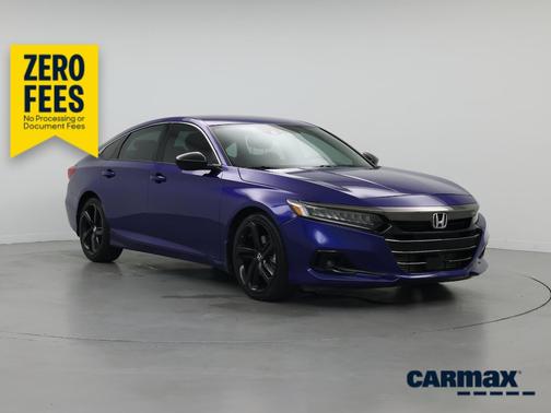 Blue 2022 Honda Accord Sport