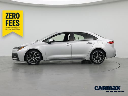 Silver 2021 Toyota Corolla SE
