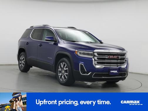 Blue 2023 GMC Acadia SLT