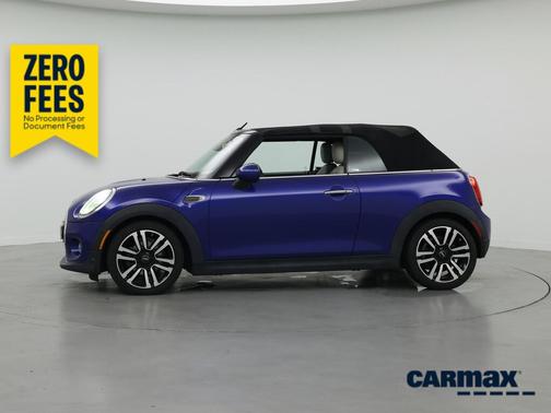 Blue 2019 MINI Convertible