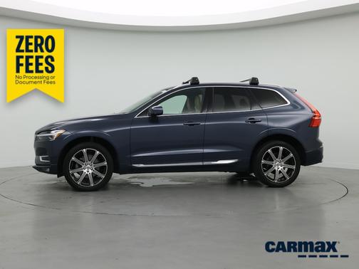 Blue 2021 Volvo XC60 T5 Inscription