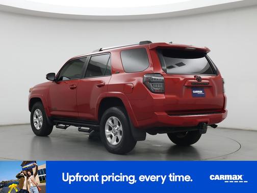 Red 2021 Toyota 4Runner SR5