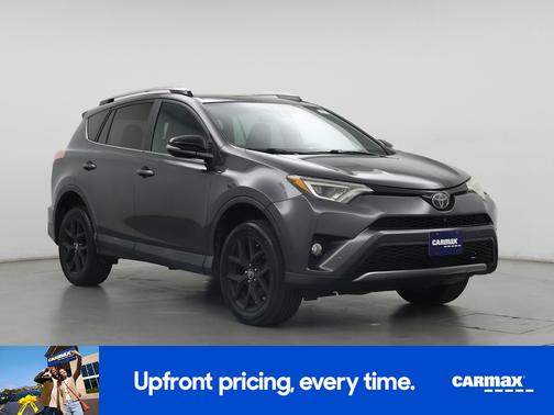 Gray 2017 Toyota RAV4 SE