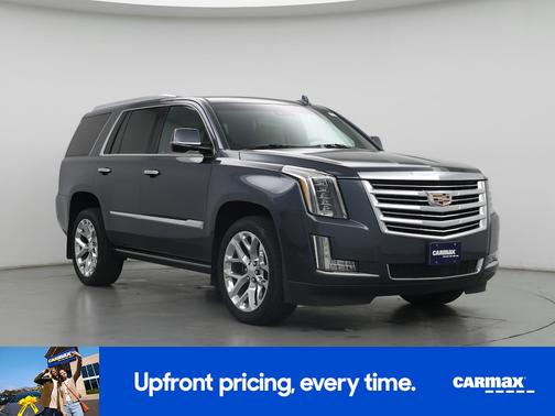 Blue 2019 Cadillac Escalade Platinum