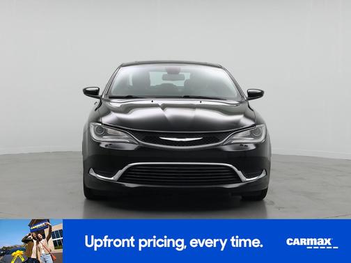 Black 2015 Chrysler 200 Limited