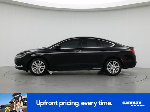 Black 2015 Chrysler 200 Limited