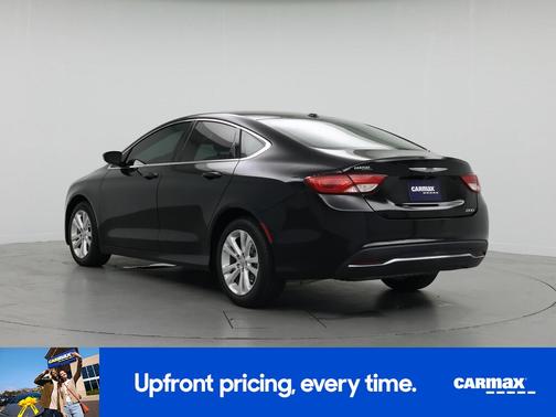 Black 2015 Chrysler 200 Limited