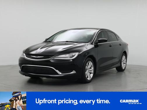 Black 2015 Chrysler 200 Limited