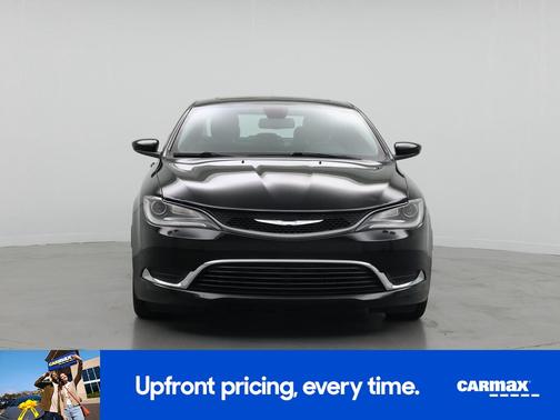Black 2015 Chrysler 200 Limited