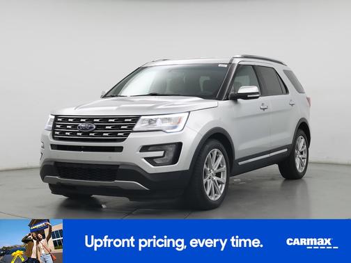 Silver 2017 Ford Explorer Limited