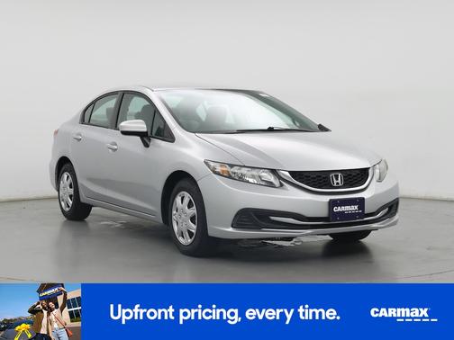 Silver 2014 Honda Civic LX