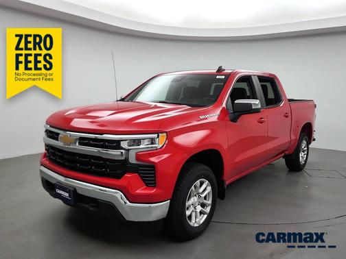 Red 2024 Chevrolet Silverado 1500 LT