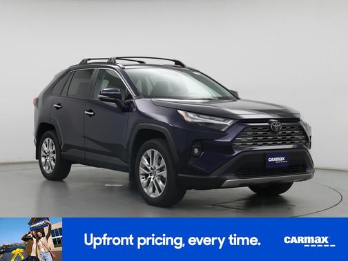 Blue 2025 Toyota RAV4 Limited