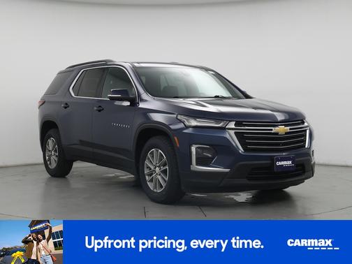 Blue 2023 Chevrolet Traverse LT Leather