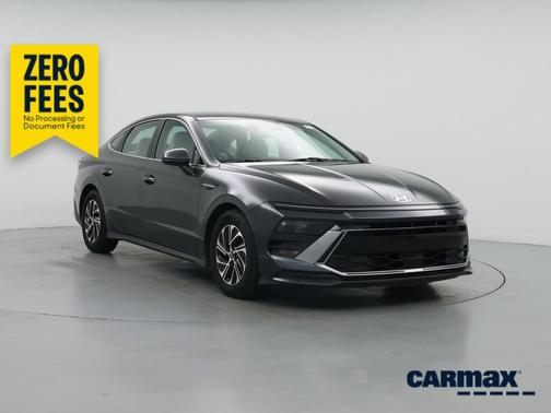 Gray 2026 Hyundai SONATA Hybrid Blue