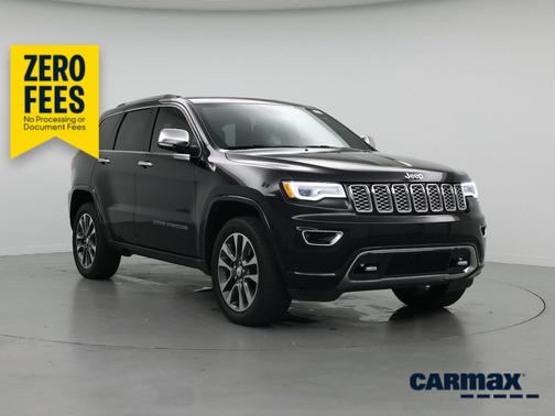 Black 2017 Jeep Grand Cherokee Overland