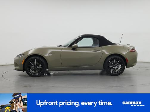 Green 2024 Mazda MX-5 Miata Grand Touring