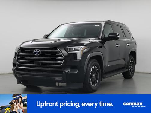Black 2023 Toyota Sequoia Limited