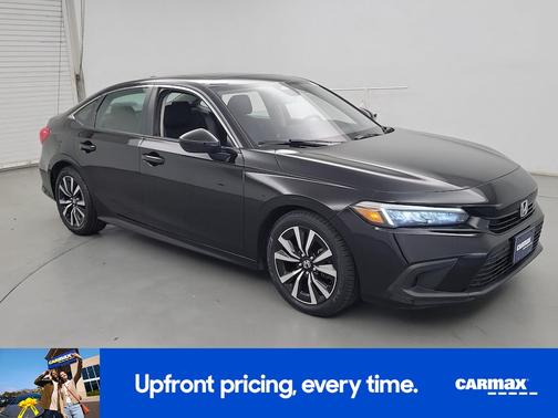 Black 2023 Honda Civic EX