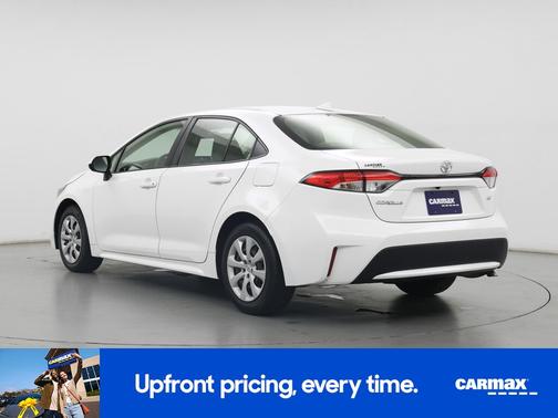White 2022 Toyota Corolla LE