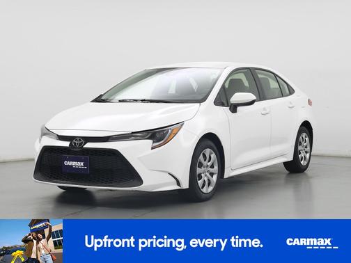 White 2022 Toyota Corolla LE