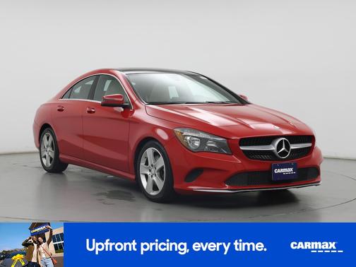 Red 2017 Mercedes-Benz CLA 250