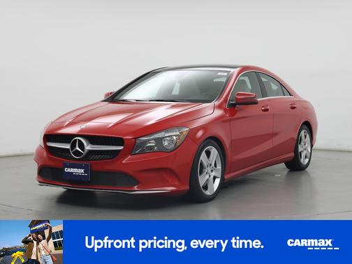 Red 2017 Mercedes-Benz CLA 250