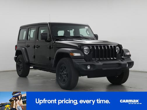 Black 2022 Jeep Wrangler Unlimited Sport