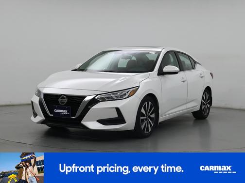 White 2021 Nissan Sentra SV