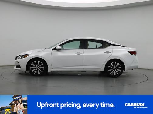 White 2021 Nissan Sentra SV