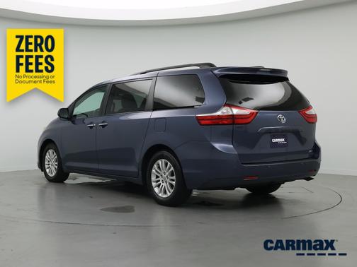 Blue 2015 Toyota Sienna XLE